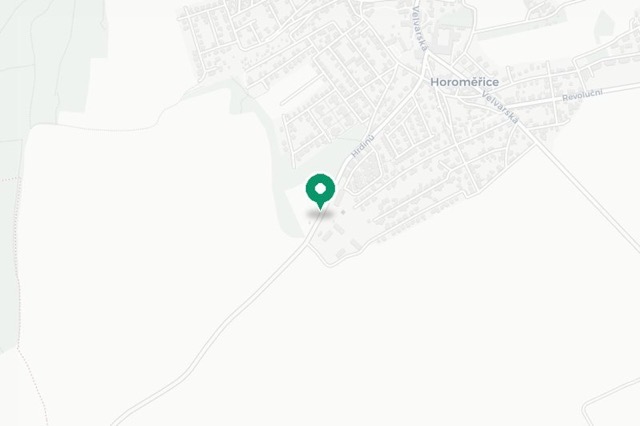 Map — Horoměřice